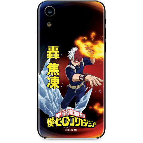 My Hero Academia Shoto Todoroki Season 4 iPhone XR Skin
