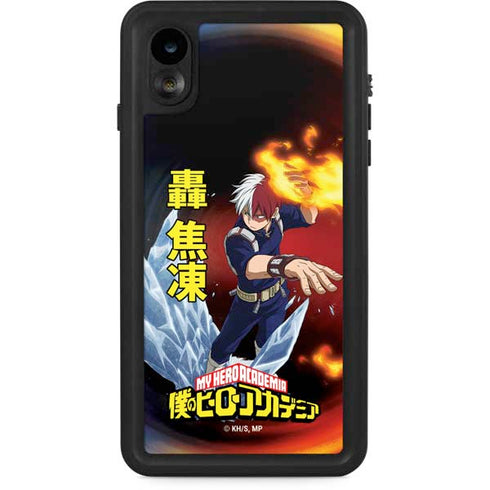 My Hero Academia Shoto Todoroki Season 4 iPhone XR Waterproof Case