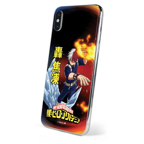 My Hero Academia Shoto Todoroki Season 4 iPhone XS Max Skin