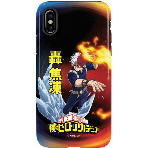 My Hero Academia Shoto Todoroki Season 4 iPhone XS Pro Case