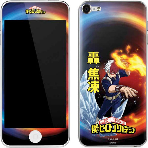 My Hero Academia Shoto Todoroki Season 4 Apple iPod Skin