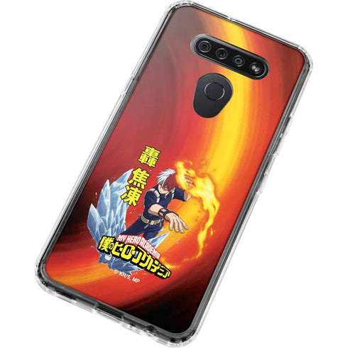 My Hero Academia Shoto Todoroki Season 4 LG K51/Q51 Clear Case