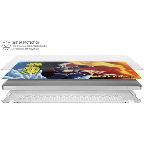 My Hero Academia Shoto Todoroki Season 4 MacBook Air 15in (2023-2025) Case plus Skin