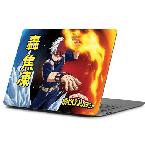 My Hero Academia Shoto Todoroki Season 4 Apple MacBook Pro 13-inch Skin