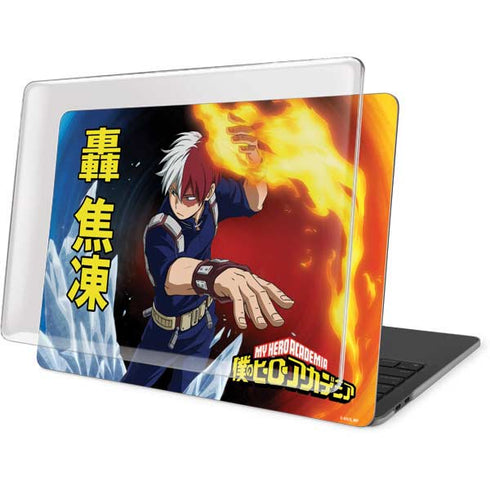 My Hero Academia Shoto Todoroki Season 4 MacBook Pro 13in (2020) Case plus Skin