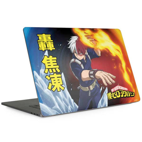 My Hero Academia Shoto Todoroki Season 4 MacBook Skins