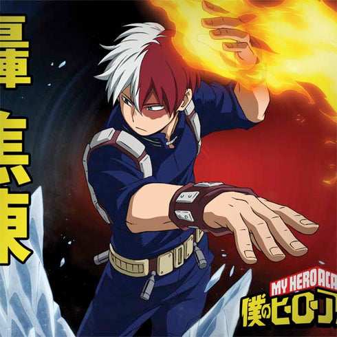 My Hero Academia Shoto Todoroki Season 4 MacBook Skins