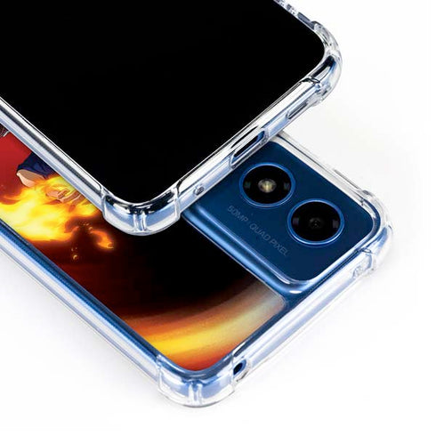 My Hero Academia Shoto Todoroki Season 4 Moto G 5G (2024) Clear Case