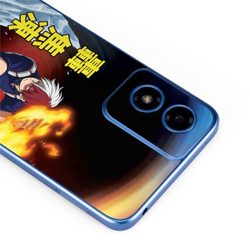 My Hero Academia Shoto Todoroki Season 4 Moto G Play 4G (2024) Skin