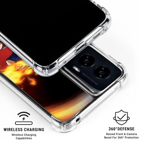 My Hero Academia Shoto Todoroki Season 4 Moto G Power 5G (2024) Clear Case