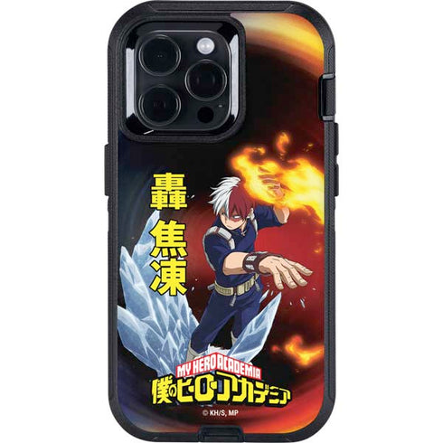 My Hero Academia Shoto Todoroki Season 4 Otterbox Defender iPhone Skin
