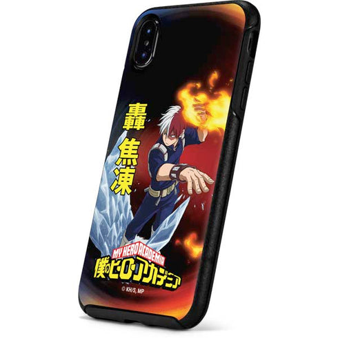 My Hero Academia Shoto Todoroki Season 4 Otterbox Symmetry iPhone Skin