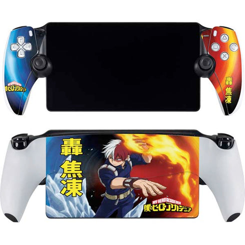 My Hero Academia Shoto Todoroki Season 4 PlayStation Portal Remote Player Skin