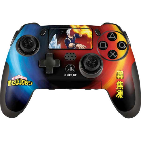 My Hero Academia Shoto Todoroki Season 4 PlayStation Scuf Vantage 2 Controller Skin