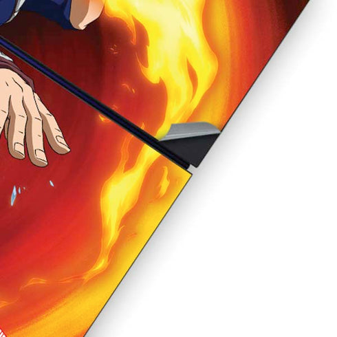My Hero Academia Shoto Todoroki Season 4 PS4 Console Skin