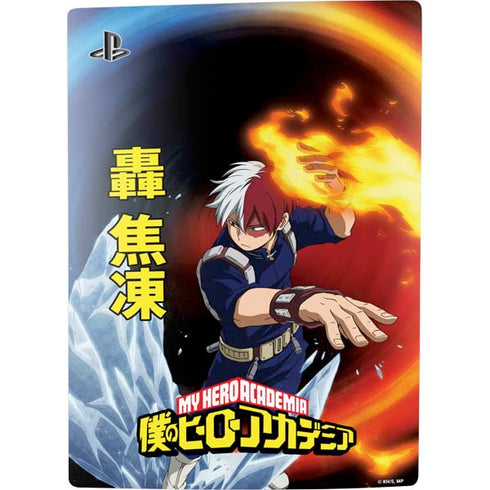 My Hero Academia Shoto Todoroki Season 4 PS5 Bundle Skin