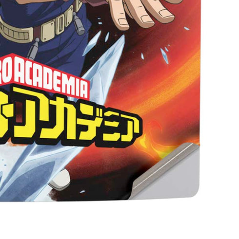 My Hero Academia Shoto Todoroki Season 4 PS5 Slim Digital Edition Console Skin