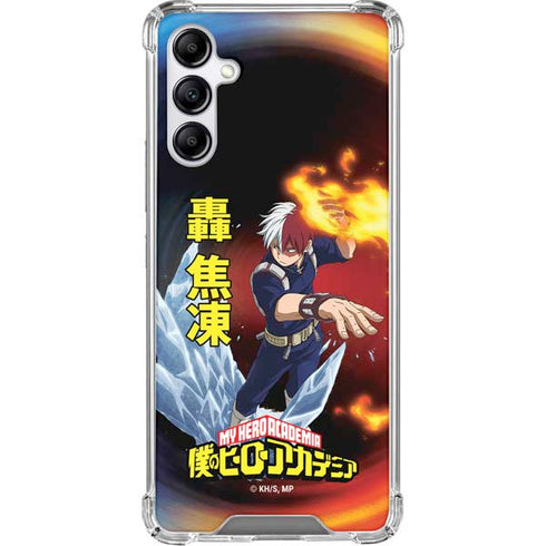 My Hero Academia Shoto Todoroki Season 4 Gabb Phone 4 Clear Case