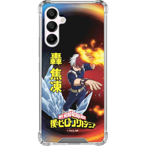 My Hero Academia Shoto Todoroki Season 4 Galaxy A16 5G Clear Case