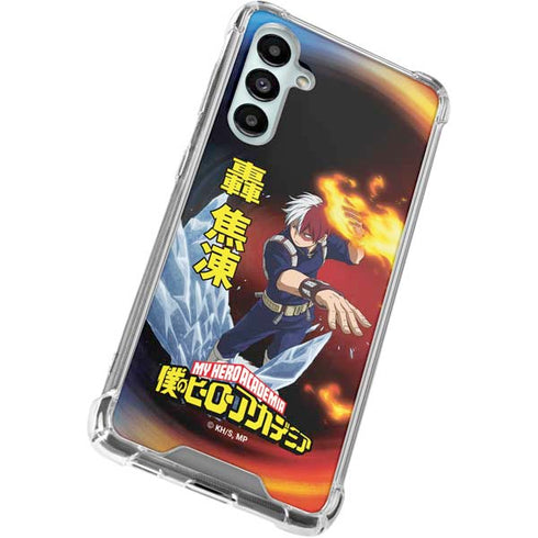 My Hero Academia Shoto Todoroki Season 4 Galaxy A16 5G Clear Case