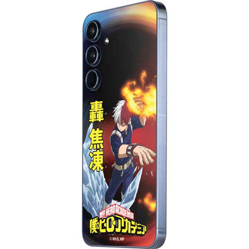 My Hero Academia Shoto Todoroki Season 4 Galaxy A36 5G Skin