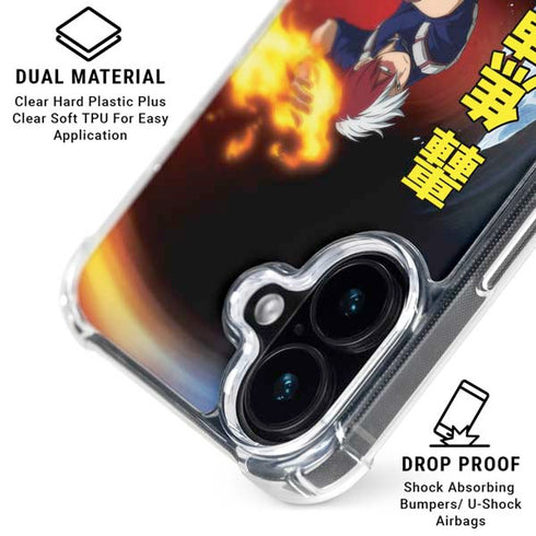 My Hero Academia Shoto Todoroki Season 4 iPhone 16 Plus MagSafe Case
