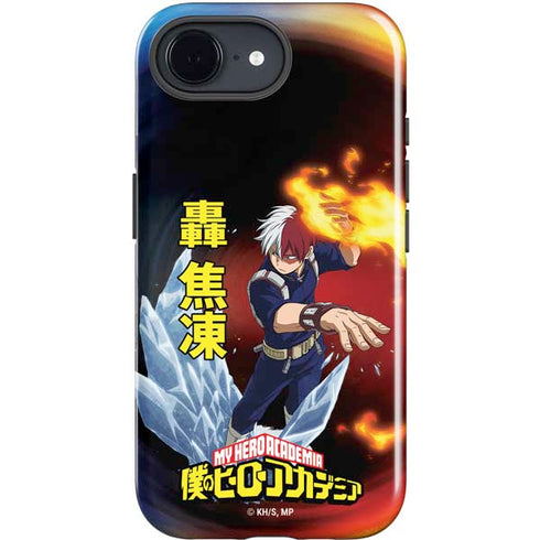 My Hero Academia Shoto Todoroki Season 4 iPhone 16e Impact Case