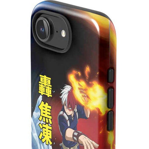 My Hero Academia Shoto Todoroki Season 4 iPhone 16e Impact Case
