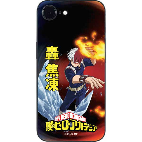 My Hero Academia Shoto Todoroki Season 4 iPhone 16e Skin
