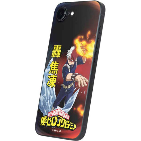My Hero Academia Shoto Todoroki Season 4 iPhone 16e Skin