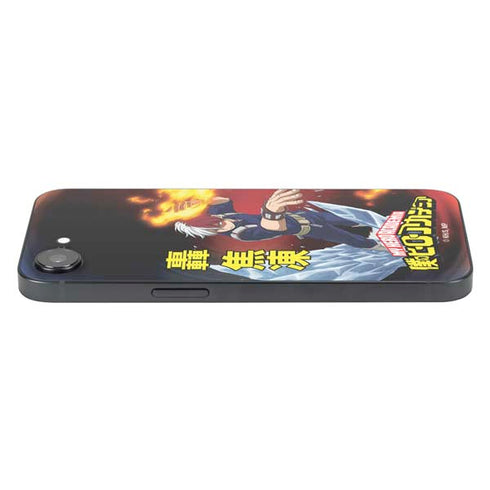 My Hero Academia Shoto Todoroki Season 4 iPhone 16e Skin