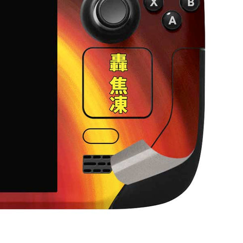 My Hero Academia Shoto Todoroki Season 4 Steam Deck Handheld Gaming Computer OLED Skin
