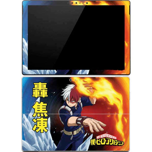 My Hero Academia Shoto Todoroki Season 4 Surface Pro 4 Skin