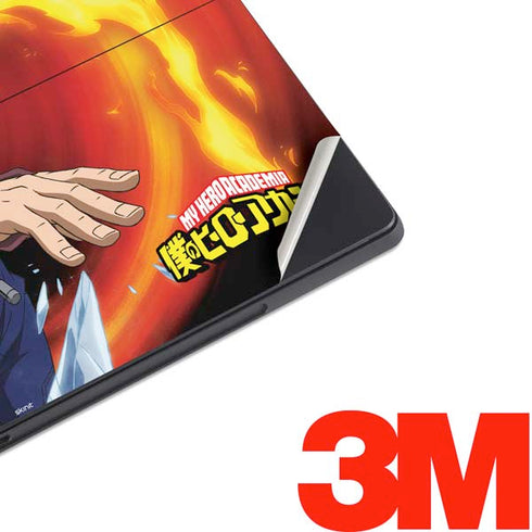 My Hero Academia Shoto Todoroki Season 4 Surface Pro 7 Skin