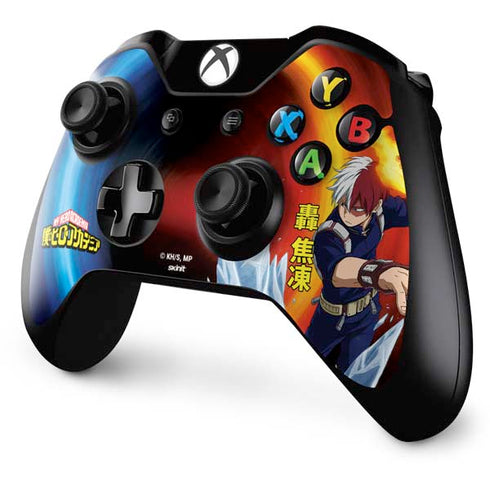 My Hero Academia Shoto Todoroki Season 4 Xbox One Controller Skin