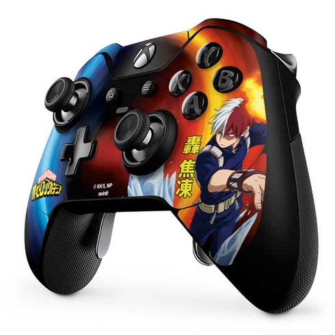 My Hero Academia Shoto Todoroki Season 4 Xbox One Elite Controller Skin
