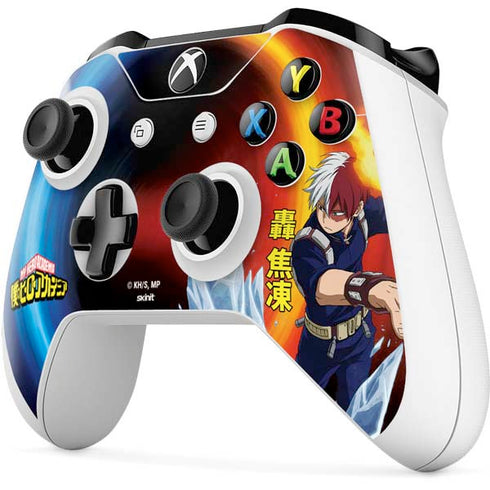 My Hero Academia Shoto Todoroki Season 4 Xbox One S All-Digital Edition Bundle Skin