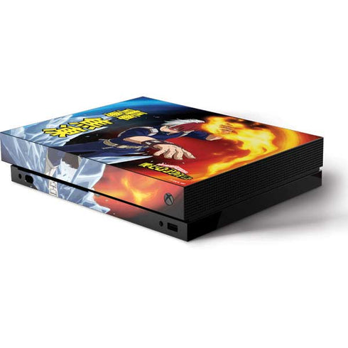 My Hero Academia Shoto Todoroki Season 4 Xbox One X Console Skin