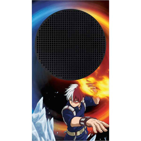 My Hero Academia Shoto Todoroki Season 4 Xbox Series S Console Skin