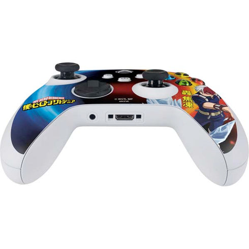 My Hero Academia Shoto Todoroki Season 4 Xbox Series S Controller Skin