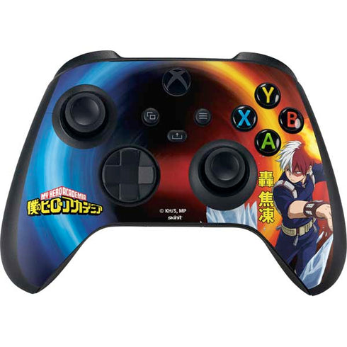 My Hero Academia Shoto Todoroki Season 4 XBox Series X Digital Edition Bundle Skin