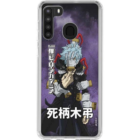 My Hero Academia Tomura Shigaraki Season 5 Galaxy A21 Clear Case