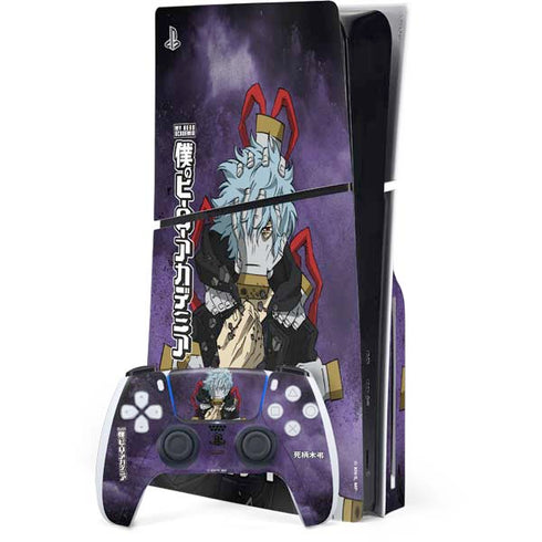 My Hero Academia Tomura Shigaraki Season 5 PS5 Slim Disk Bundle Skin