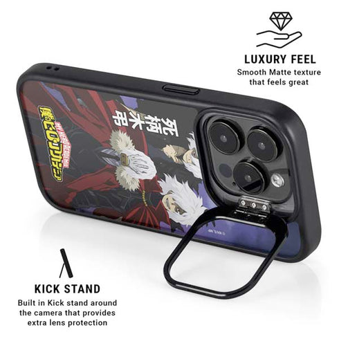 My Hero Academia Tomuras Decay Season 6 iPhone 15 Pro Kickstand Case