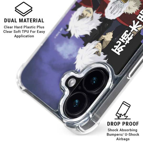 My Hero Academia Tomuras Decay Season 6 iPhone 16 Clear Case