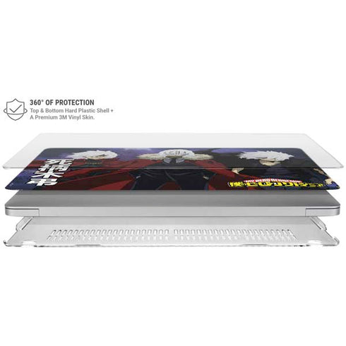 My Hero Academia Tomuras Decay Season 6 MacBook Air 15in (2023-2025) Case plus Skin