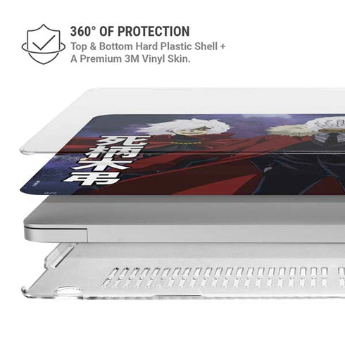 My Hero Academia Tomuras Decay Season 6 MacBook Pro 15in (2016-19) Case plus Skin