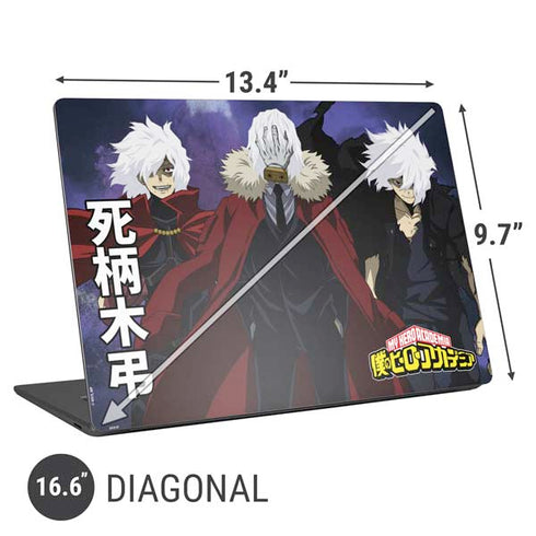 My Hero Academia Tomuras Decay Season 6 Universal Laptop 16.6in (13.4 x 9.7in) Skin