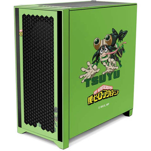 My Hero Academia Tsuyu Season 5 Corsair 4000D Tempered Glass Mid-Tower ATX Case Skin