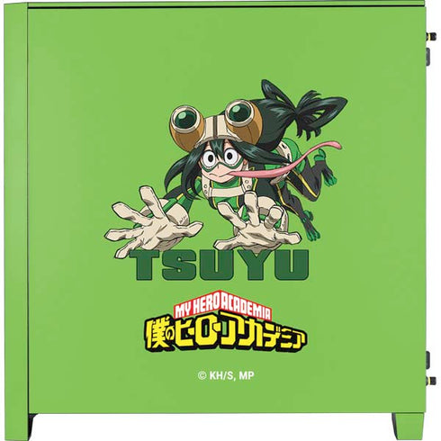 My Hero Academia Tsuyu Season 5 Corsair 4000D Tempered Glass Mid-Tower ATX Case Skin